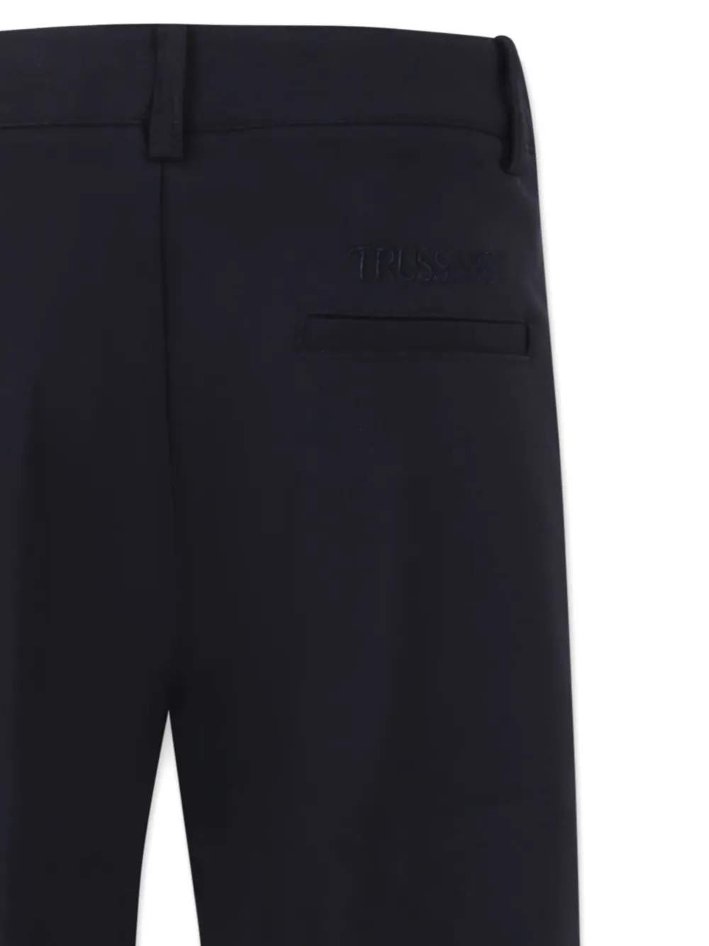 TRUSSARDI JUNIOR Shorts met geborduurd logo Blauw
