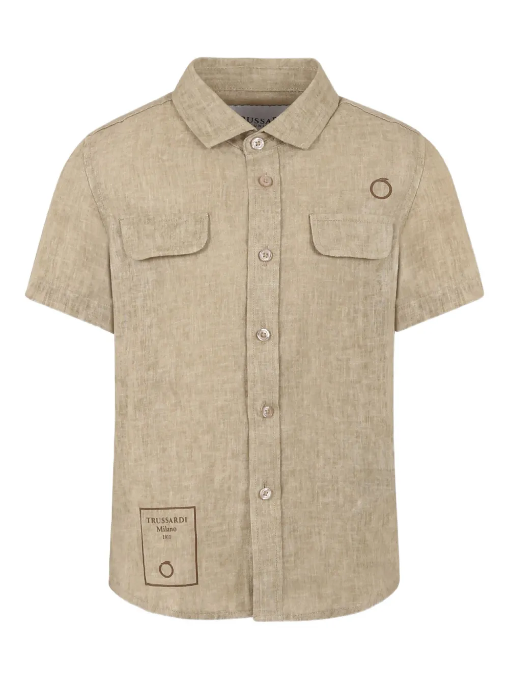 TRUSSARDI JUNIOR short-sleeve shirt | Neutrals | Image 1