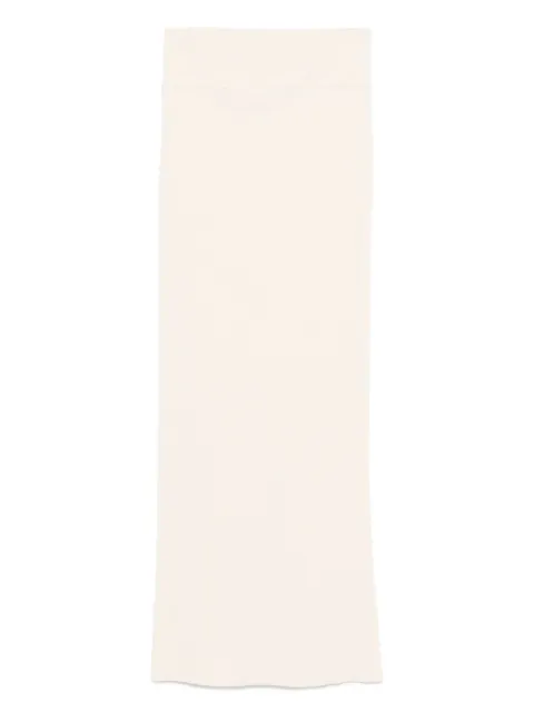 WARDROBE.NYC cotton high-rise skirt