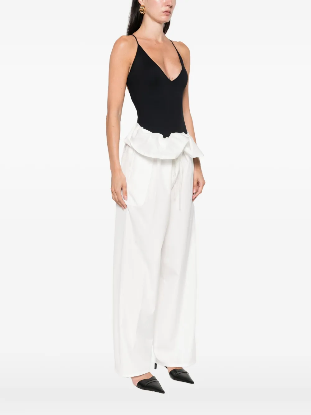 WARDROBE.NYC Body met V-hals Zwart