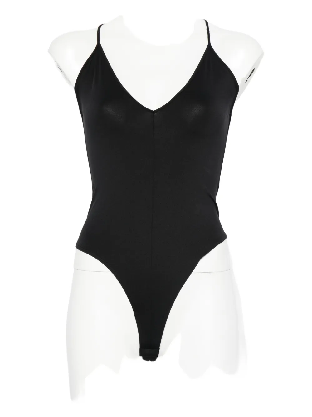 WARDROBE.NYC v-neck bodysuit - Nero