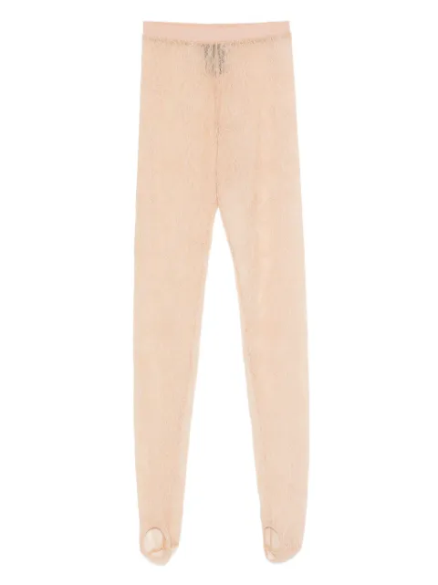 WARDROBE.NYC lace stirrup leggings