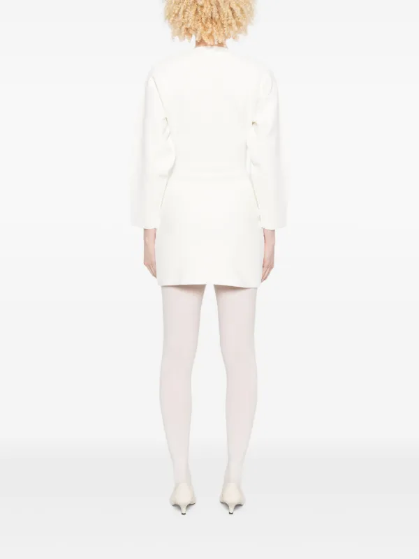 wardrobe nyc mini dress WARDROBE.NYC Sahara Mini Dress | Neutrals