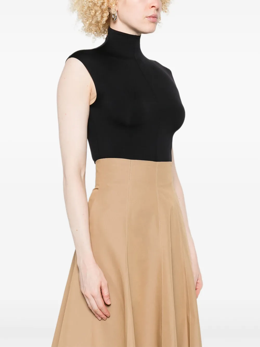 WARDROBE.NYC Mouwloze body Zwart