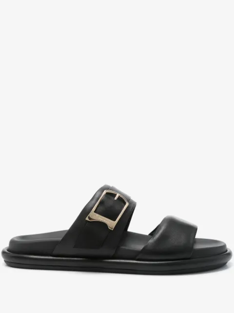 Santoni leather sandals