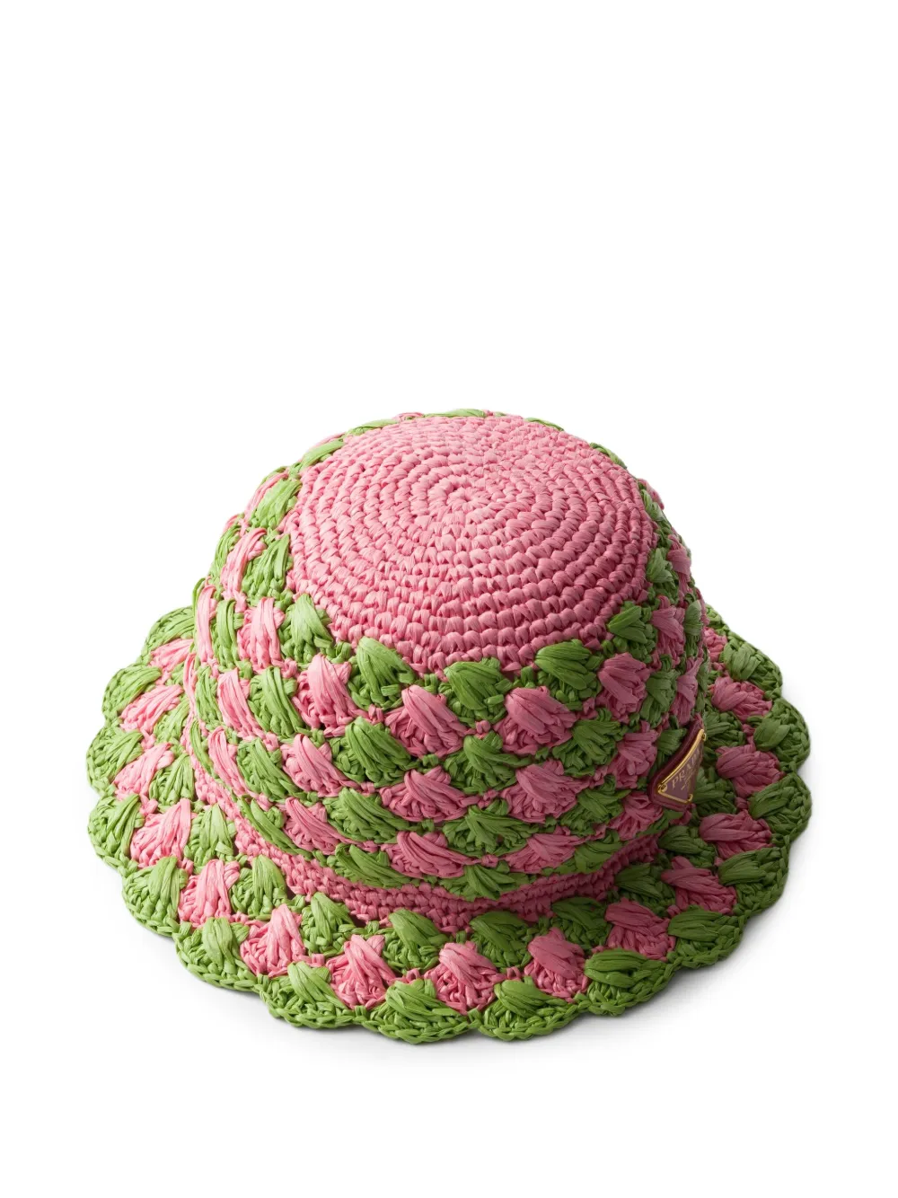 Prada Gehaakte vissershoed - Roze