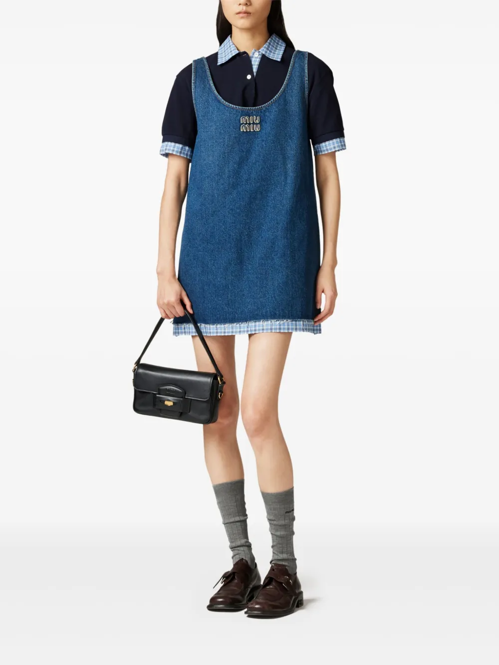 Miu Miu robe courte en jean | Robes de jour | Image 2