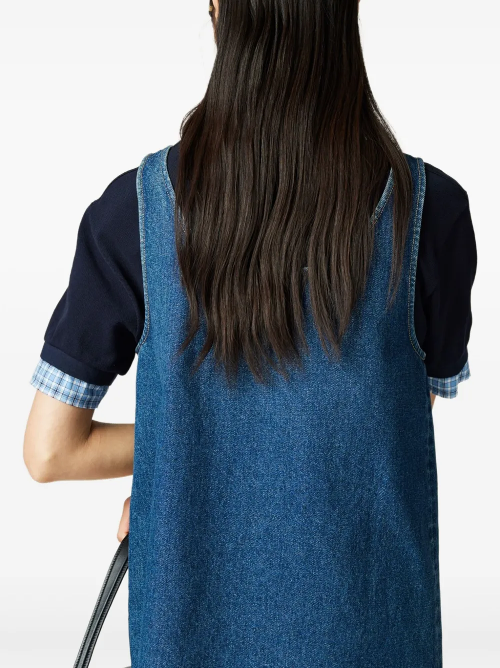 Miu Denim mini-jurk Blauw