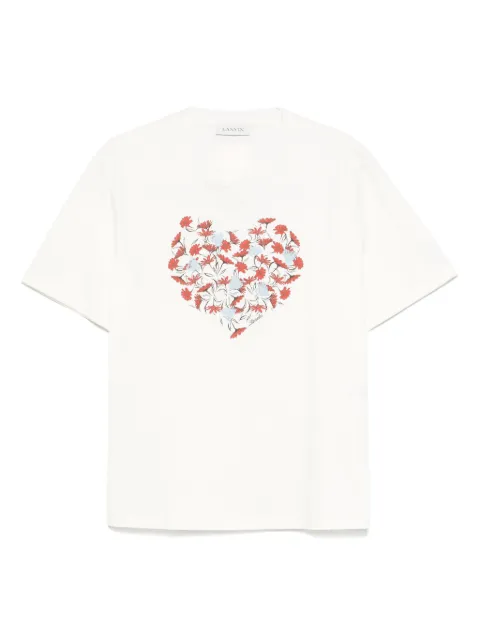 Lanvin تيشيرت بطبعة زهور