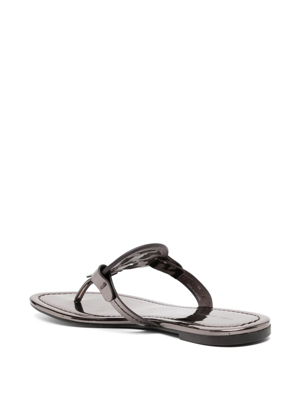 Tory Burch Miller metallic sandals Grey