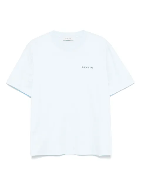 Lanvin logo-embroidered T-shirt