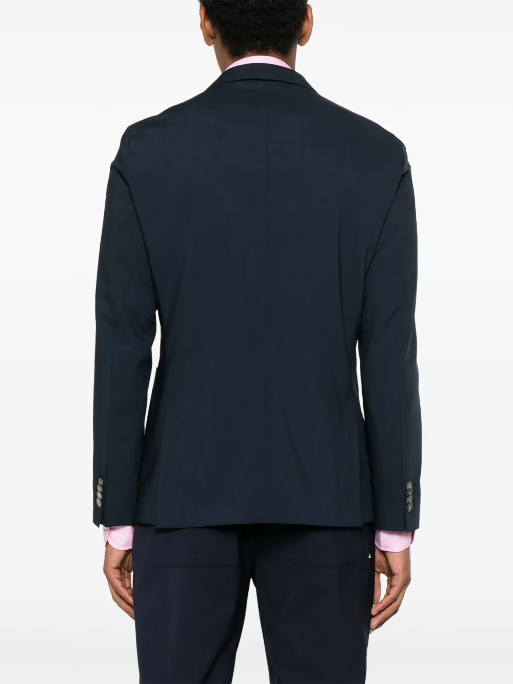 BOSS Blazer met dubbele rij knopen Blauw