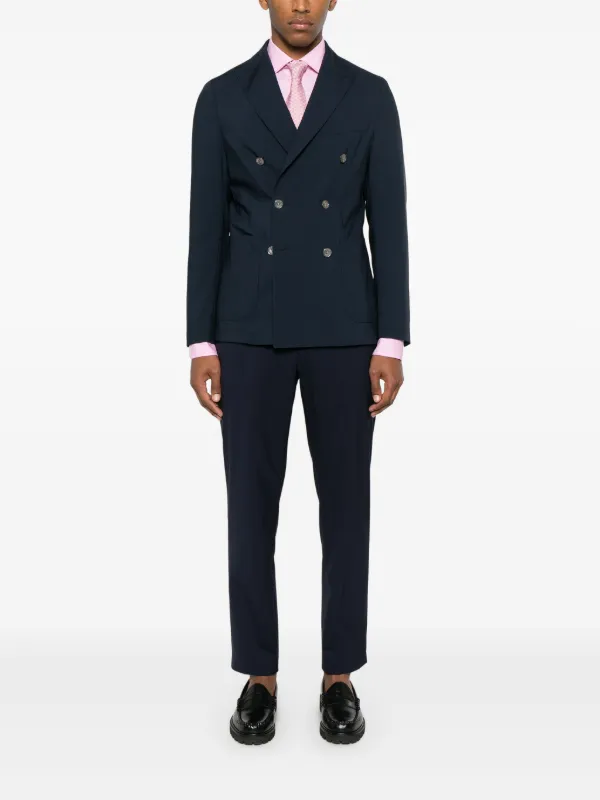 BOSS ダブルジャケット | ブルー | FARFETCH JP