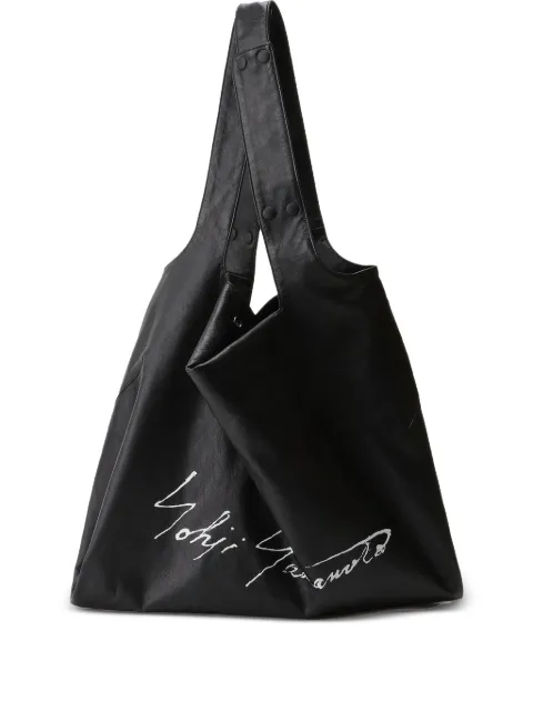 Discord Yohji Yamamoto logo-print tote bag