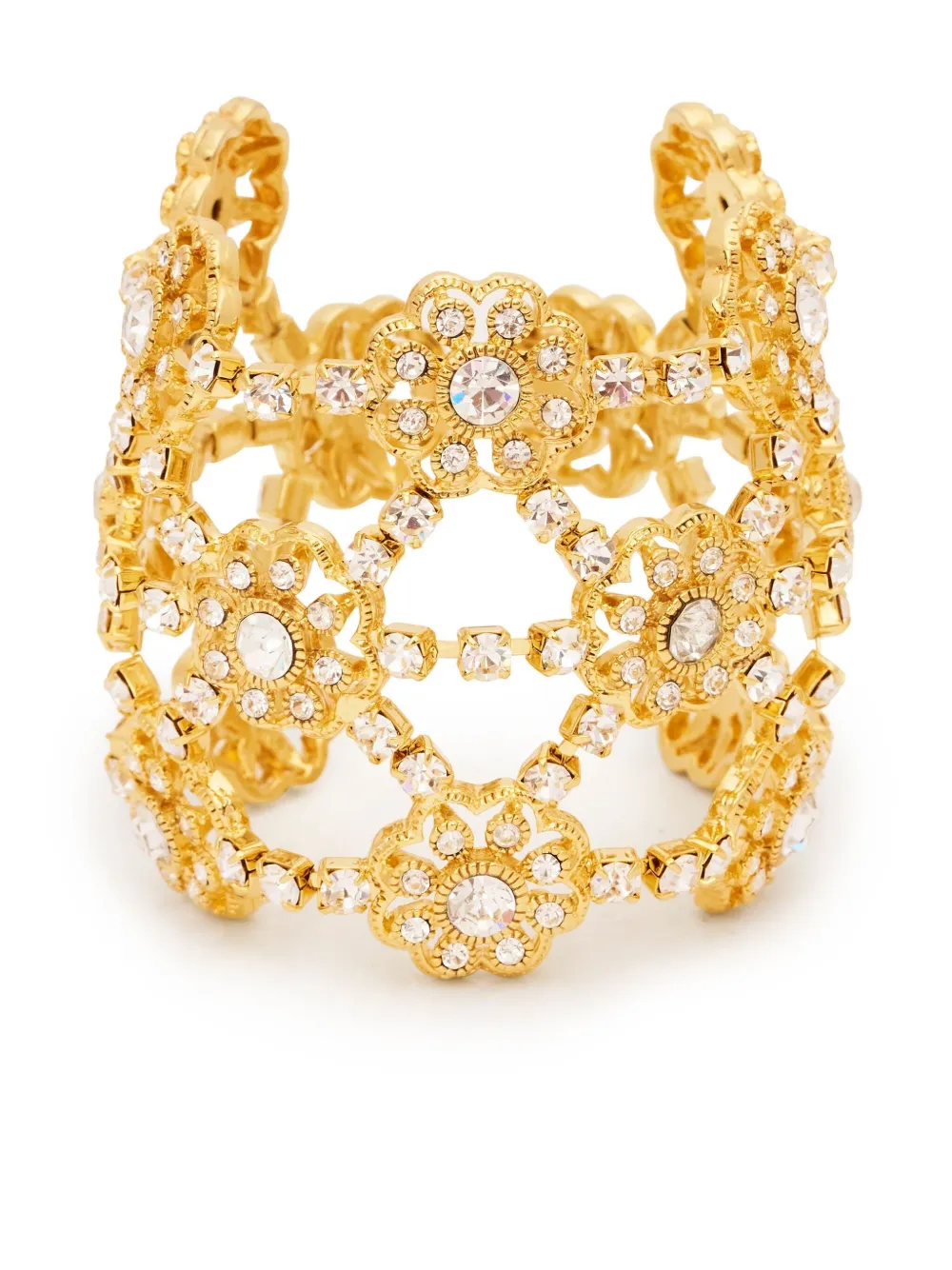 Kenneth Jay Lane pulsera Flower Cluster | dorado | Image 1