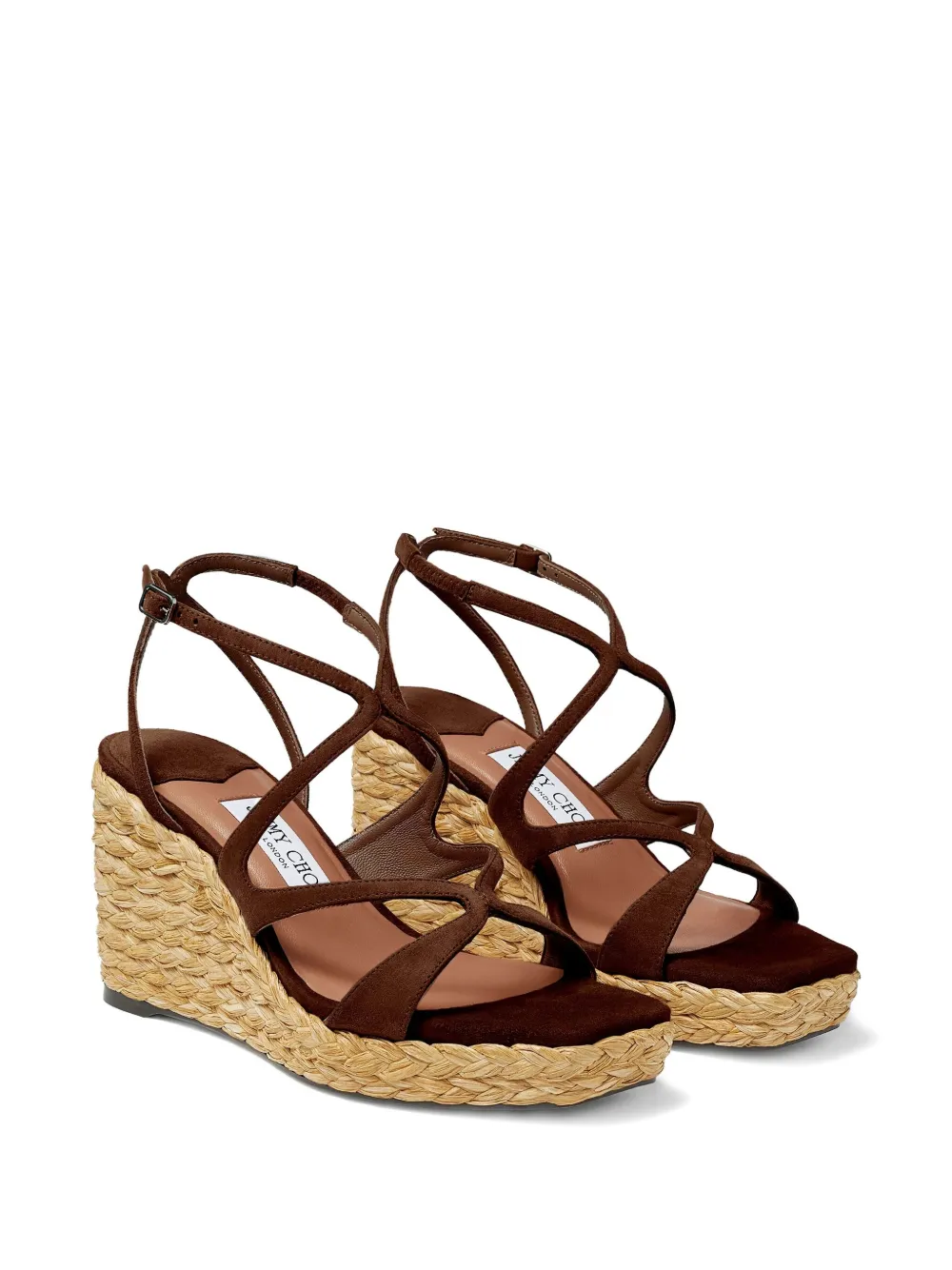Jimmy Choo 85mm Ayla platform sandals - Bruin
