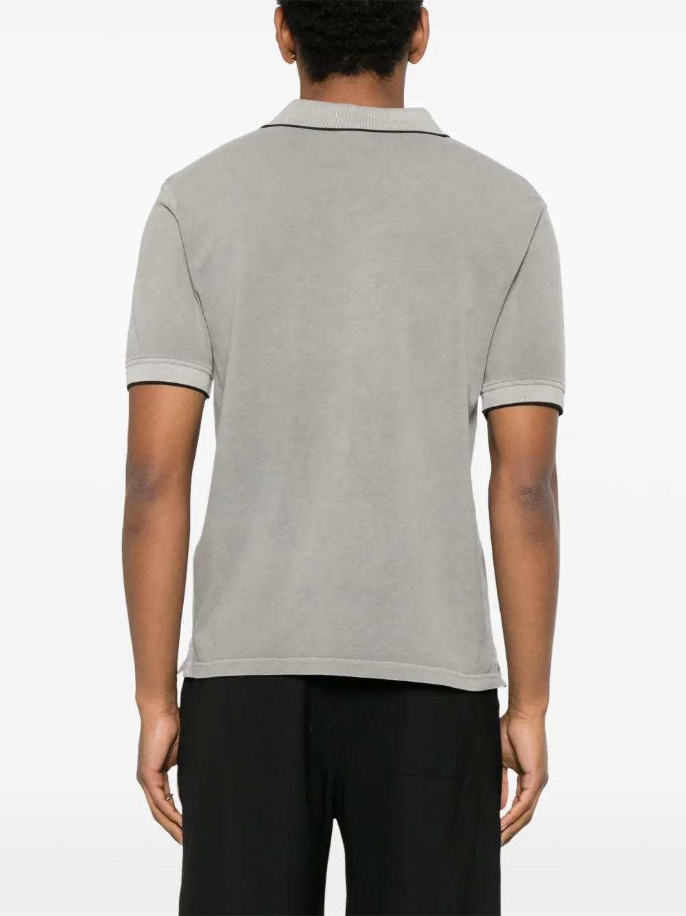Herno Poloshirt met geborduurd logo Bruin