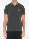 Stone Island piqué polo shirt - Grey