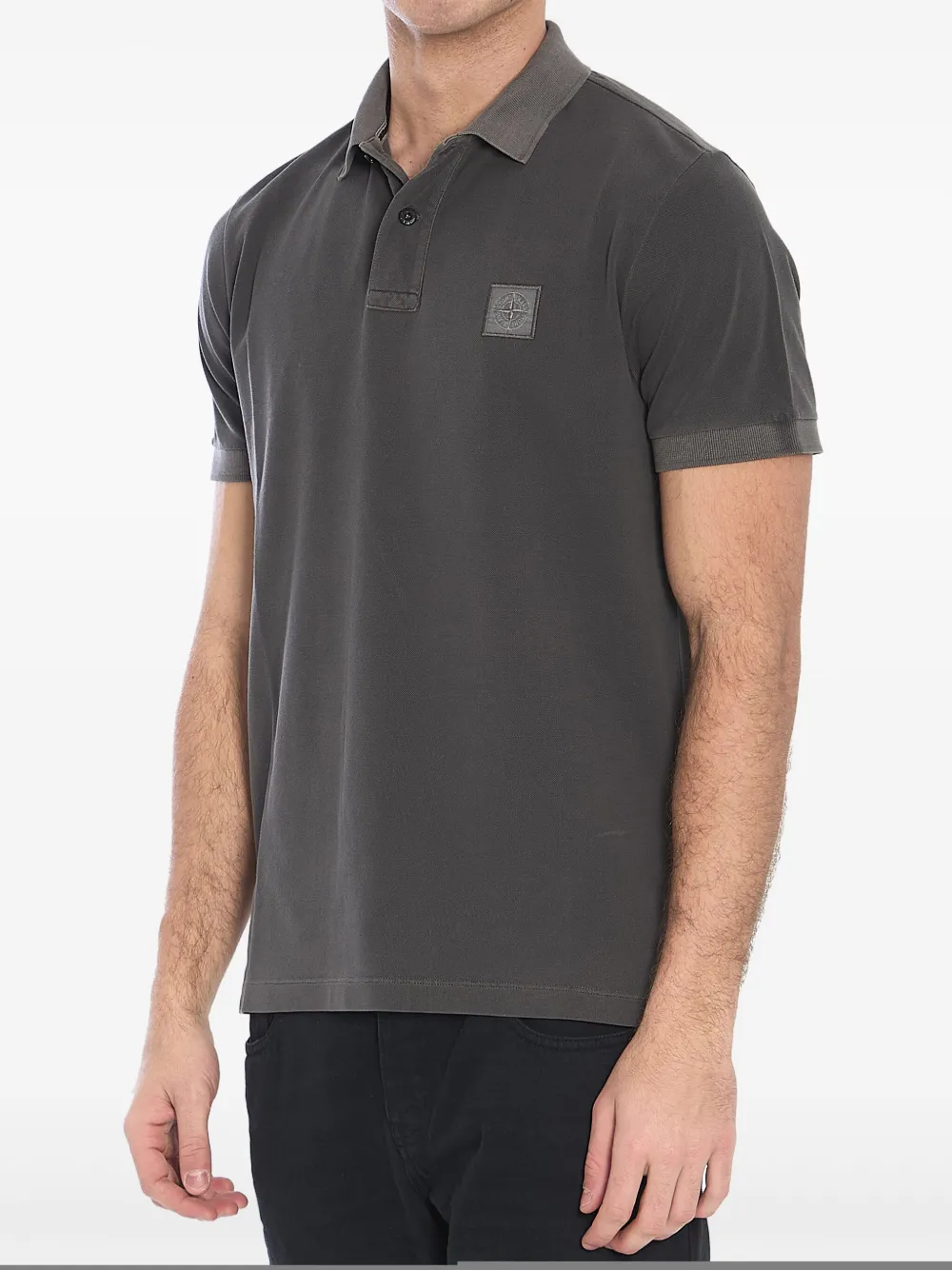 STONE ISLAND PIQUÉ POLO SHIRT