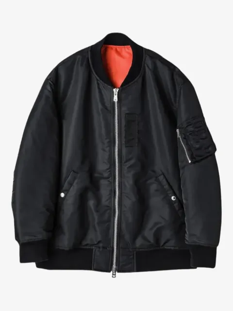 Takahiromiyashita The Soloist zip-up "Black" bomber jacket