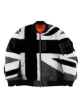 Takahiromiyashita The Soloist Union Jack ""Multi"" bomber jacket - Black