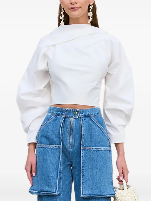 Cult Gaia blouse Bindi - Blanc - Cult Gaia - Modalova