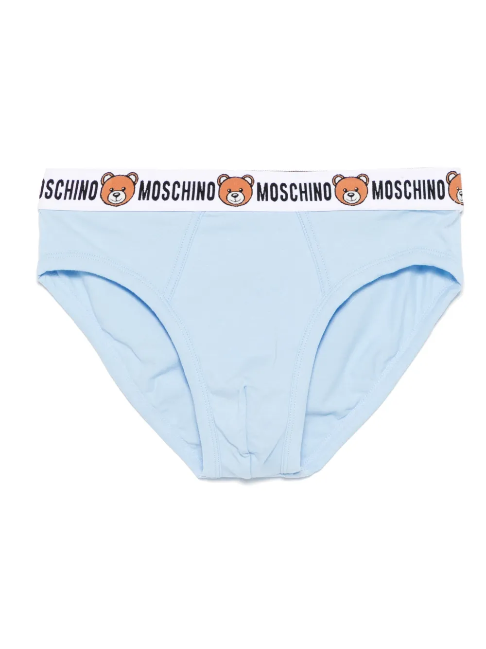 Moschino Slip met logoband Blauw
