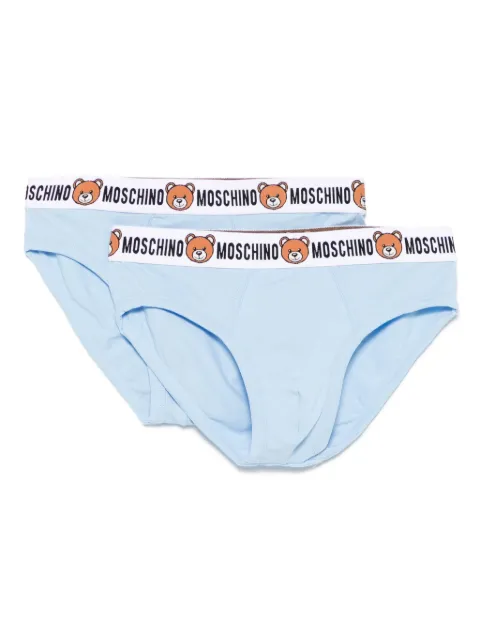 Moschino logo-waistband briefs