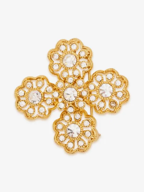 Kenneth Jay Lane Flower Cluster pin 