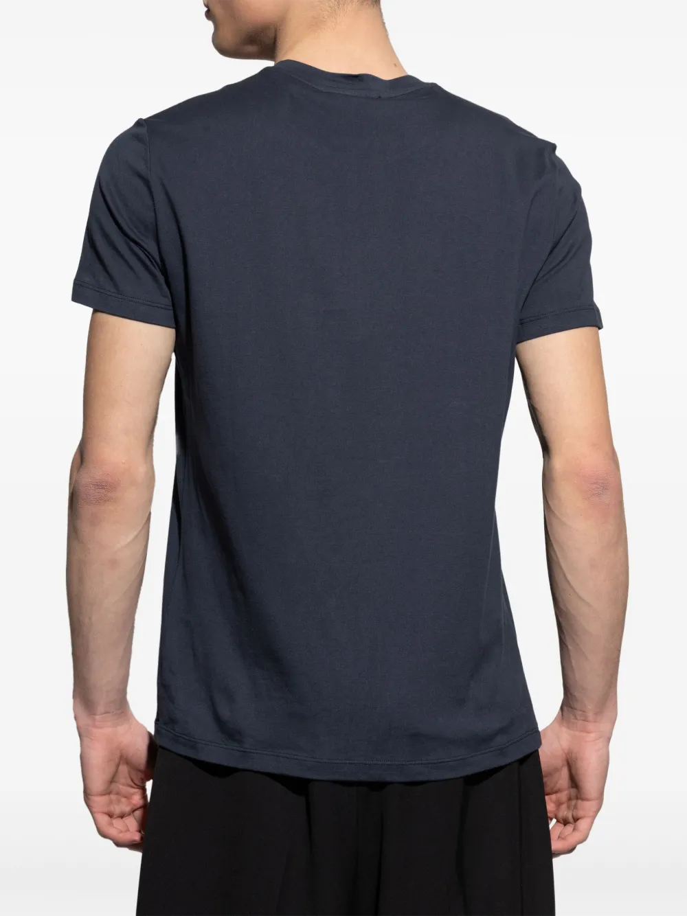 Balmain T-shirt met logoprint Blauw