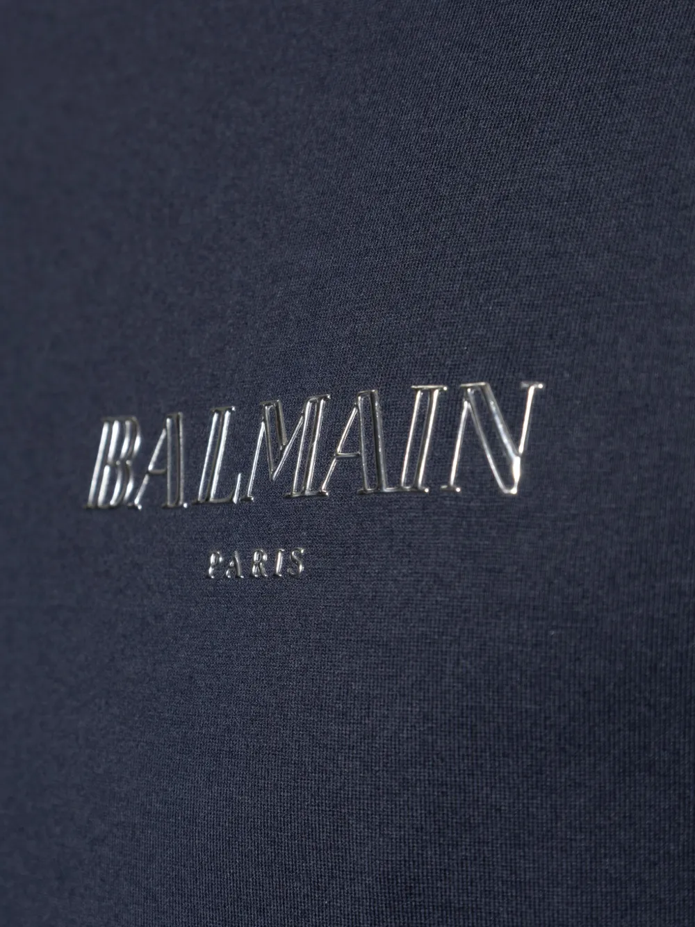 Balmain T-shirt met logoprint Blauw
