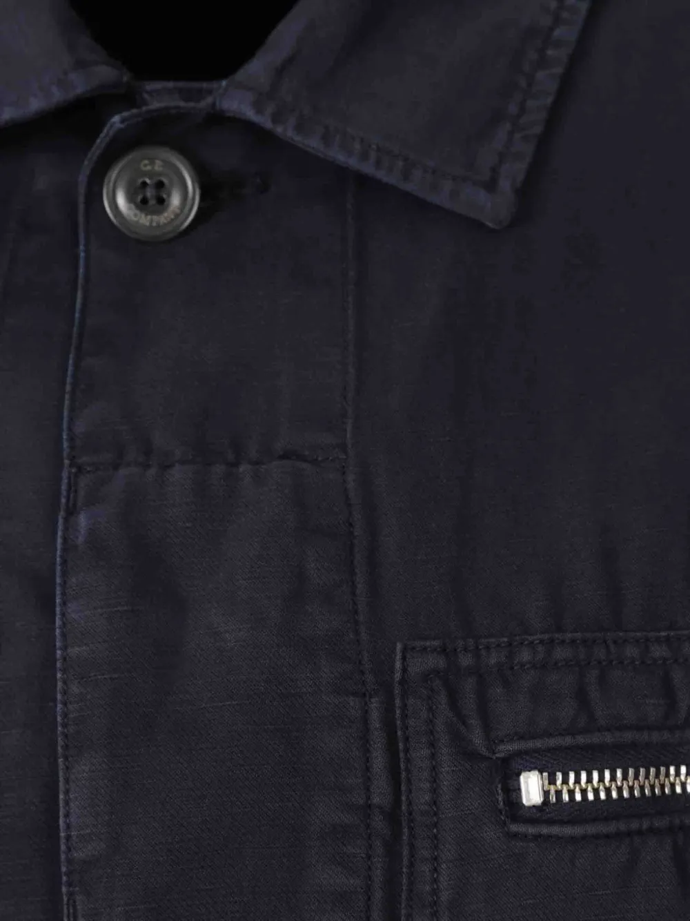 C.P. Company Twill shirtjack Blauw