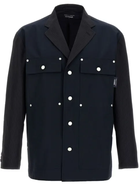 Comme des Garçons Homme pinstriped blazer