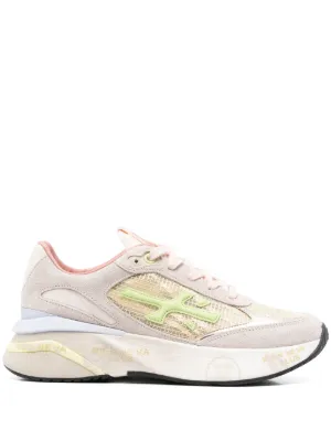 スニーカー PREMIATA Women Sneakers MASED7399 Beige Premiata MASED Woman Beige Sneakers - Zuklat