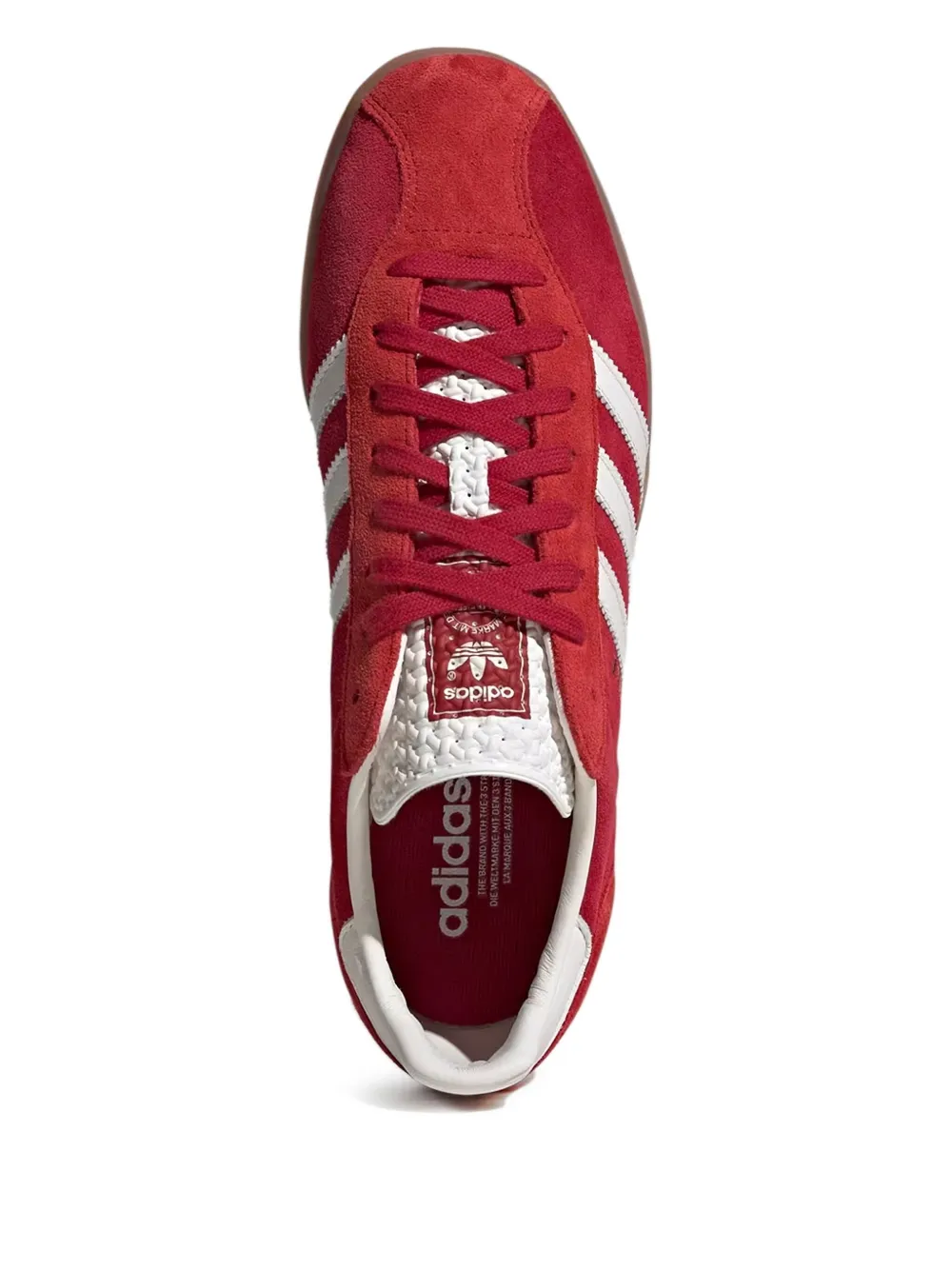 Adidas Originals Gazelle Indoor Pro "team Victory Red/white" Sneakers In Red