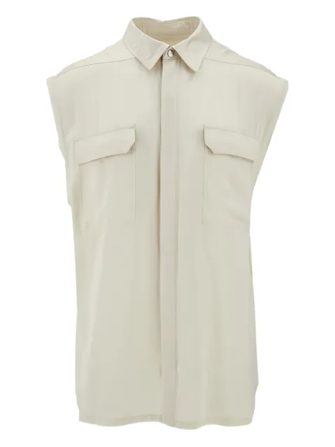 Rick Owens camisa sin mangas
