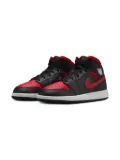 Jordan Kids Jordan 1 Mid ""Black/Summit White/Varsity Red"" sneakers