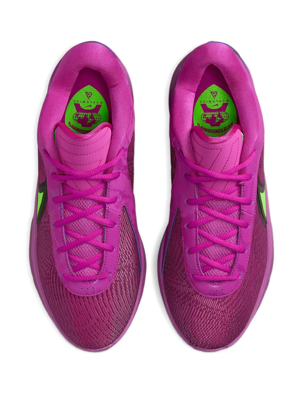 Nike Giannis Zoom Freak 6 "Bold Berry Electric Green" sneakers Paars