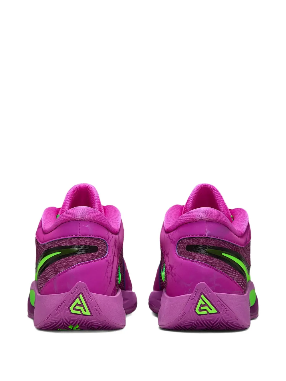 Nike Giannis Zoom Freak 6 "Bold Berry Electric Green" sneakers Paars