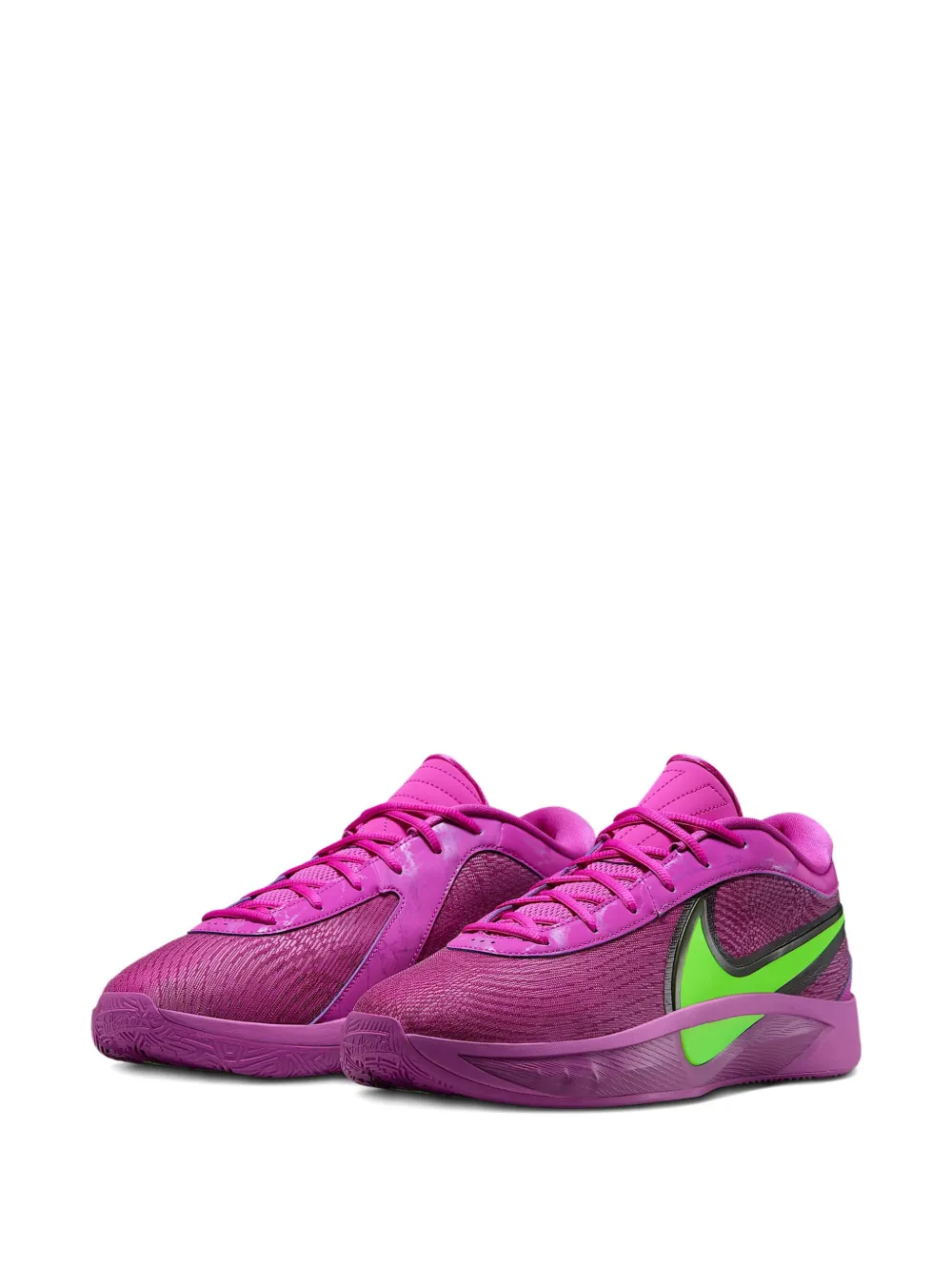 Nike Giannis Zoom Freak 6 "Bold Berry Electric Green" sneakers Paars