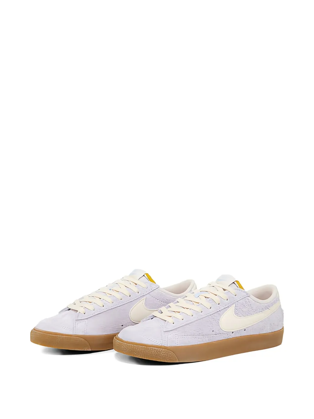 Nike Blazer Low '77 Vintage "Football Grey Gum Light Brown Team Orange Pale Ivory" sneakers Paars