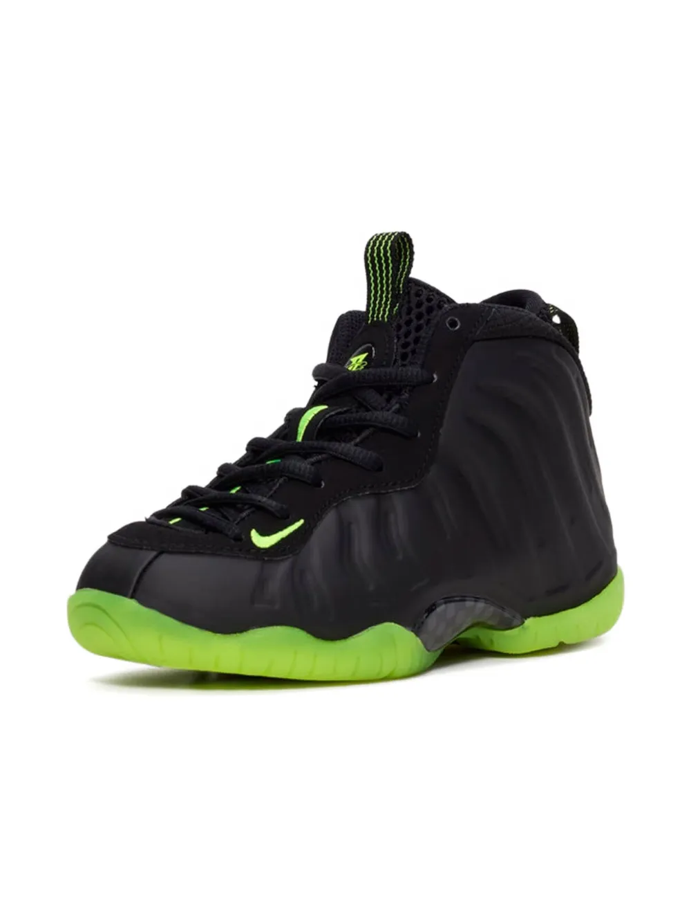 Nike Kids Little Posite One "Black Volt" sneakers - ブラック Nike Kids Little Posite One "Black Volt" sneakers - ブラック
