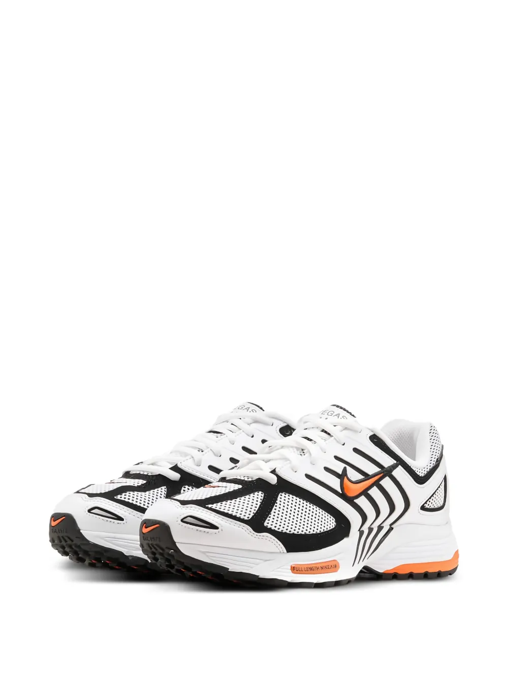 Nike Air Pegasus 2005 "White Black Metallic Silver Safety Orange" sneakers