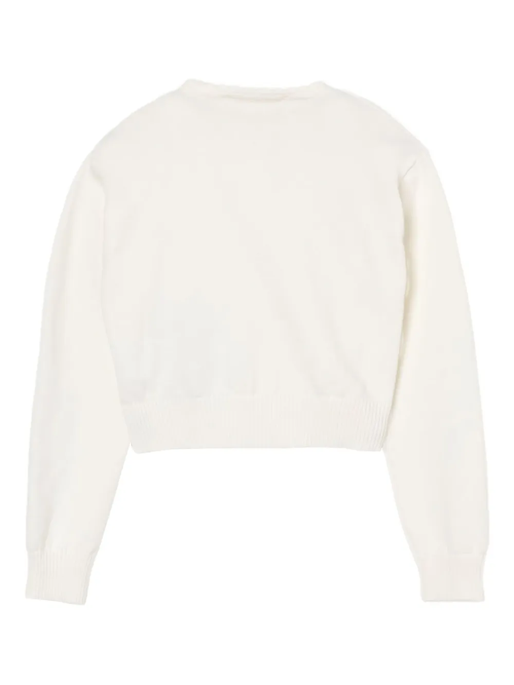 ELISABETTA FRANCHI LA MIA BAMBINA TRICOT-KNIT CARDIGAN