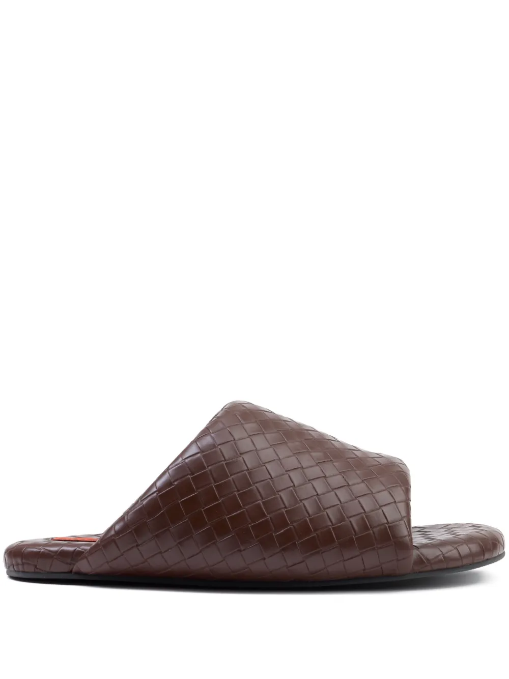 Simon Miller woven-design bubble slides Brown