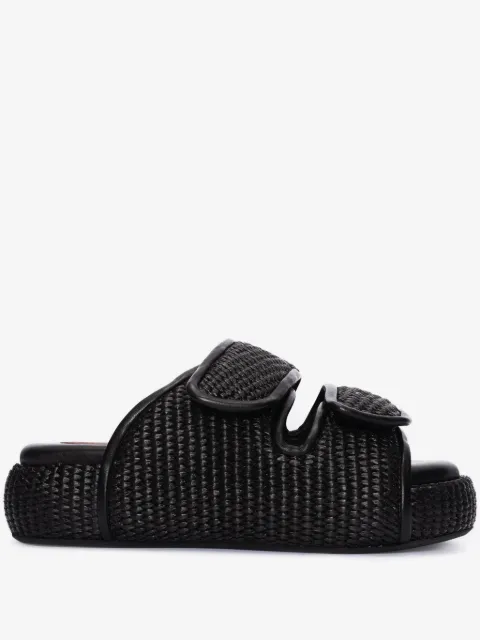 Simon Miller claquettes Raffia Cro