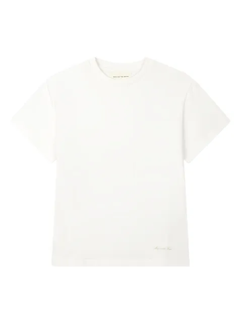 Man On The Boon. crew-neck cotton T-shirt