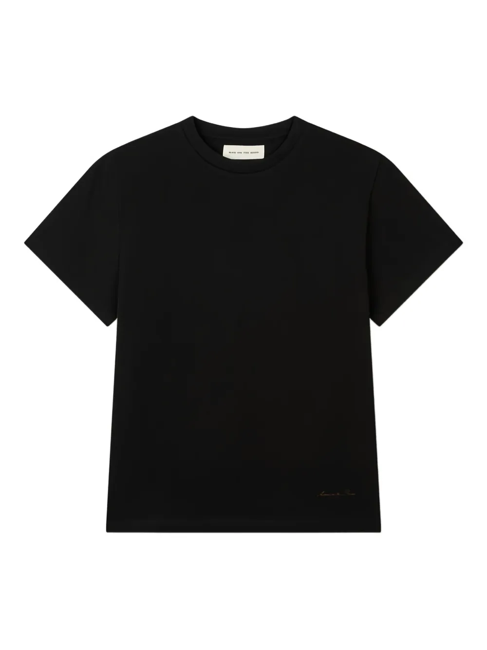 Man On The Boon. crew-neck T-shirt | Black | Image 1