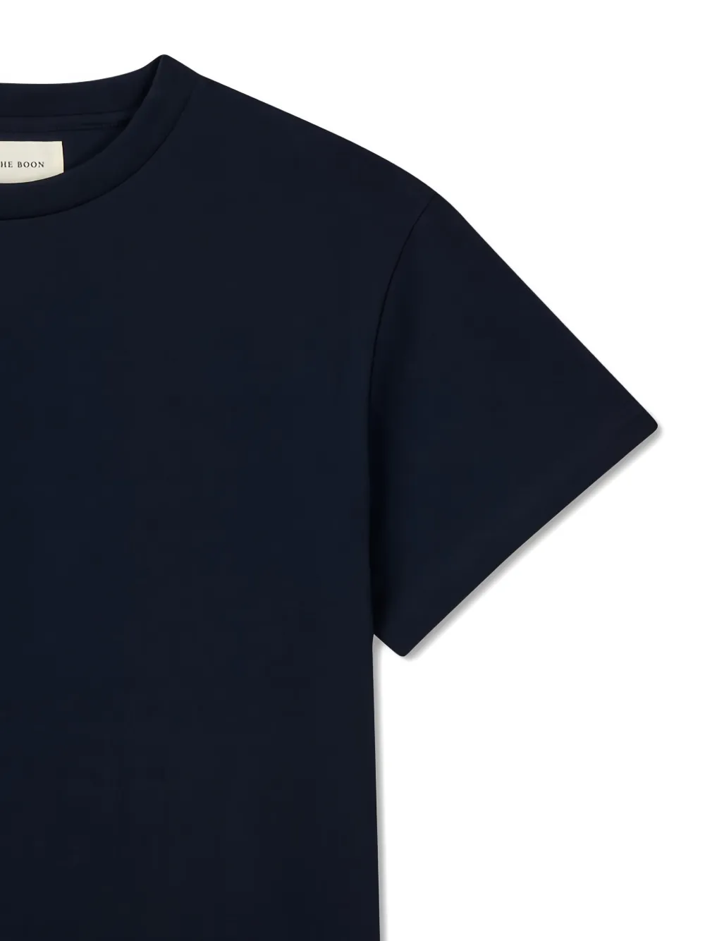 Man On The Boon. Slim-fit T-shirt Blauw