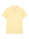 Man On The Boon. cotton polo shirt - Yellow